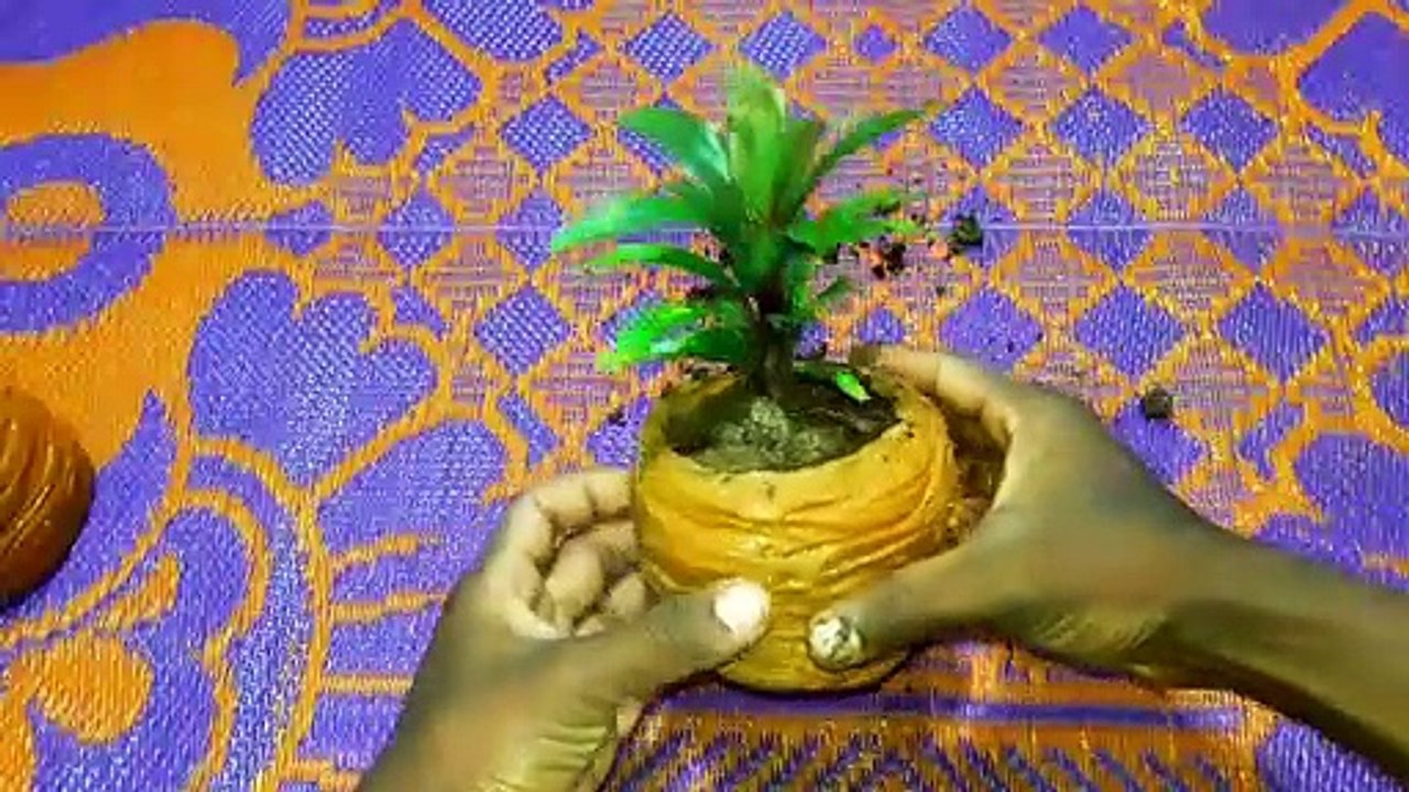 MINI FLOWERPOT _CEMENT GAMLA