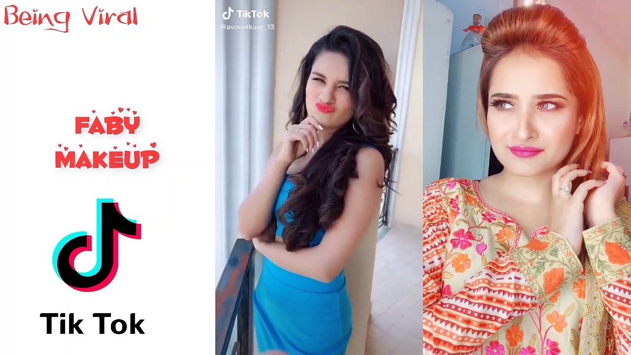 Faby Makeup Tiktok Musically With Riyaz, Avneet, Somya and More
