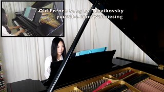 Easy piano Beautiful music: Tchaikovsky Old French Song rcm level 4 repertoire