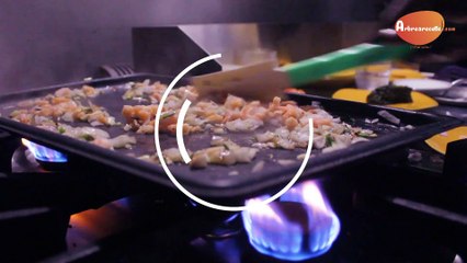 Arbrearecette.com :  Wok d'épinards crevettes