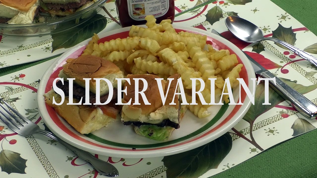 MEALS 41  #9  "Hamburger Sliders."