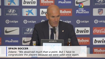 Madrid derby ends in goalless draw