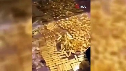 Çin'de belediye başkanının evinde 13.5 ton altın bulundu