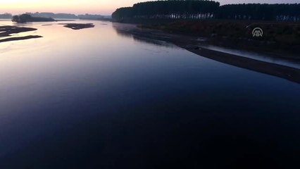 Meriç'te büyüleyici gün doğumu