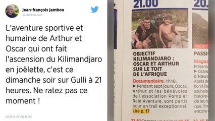 Deux ados en fauteuil roulant gravissent le Kilimandjaro : leur aventure ce soir sur Gulli