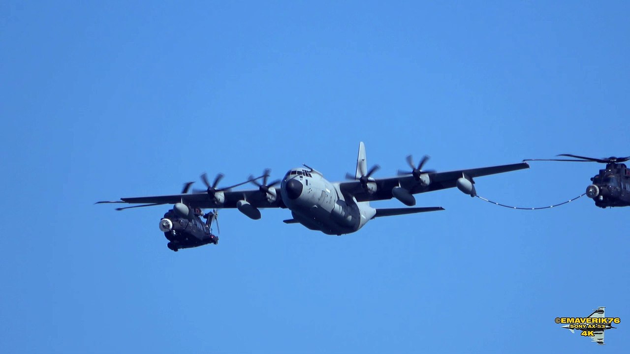 VALORE TRICOLORE 2019 - HH 101-C130J AIR REFUELING - 4K