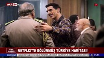 Siyonist Netflix'ten bir skandal daha: Bölünmüş Türkiye haritası yayınladılar