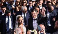 حفل زفاف طوني فرنجيه ولين زياد في أجواء رائعة في إهدن