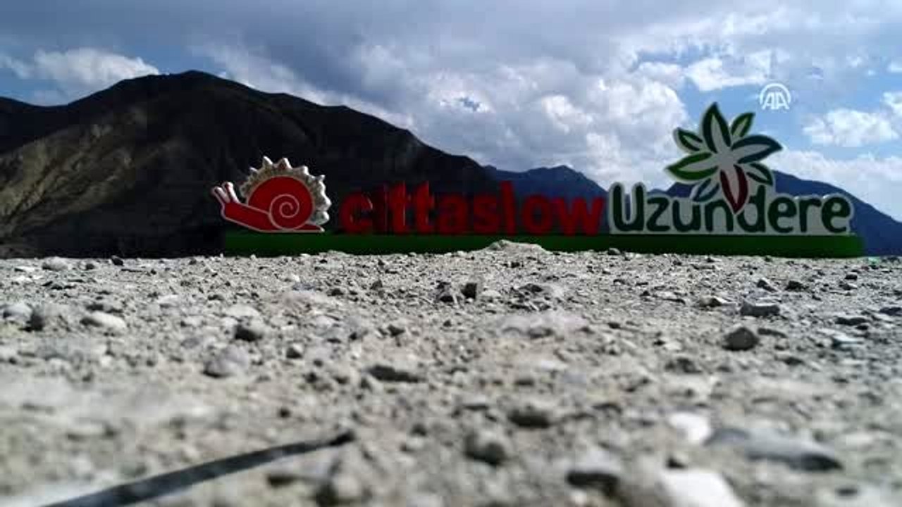 Doğa harikası "Tortum Şelalesi" ziyaretçilerini cezbediyor