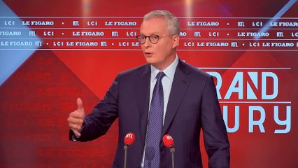 Bruno Le Maire est invité du Grand Jury RTL Le Figaro LCI