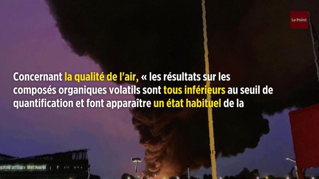 Incendie de Rouen : les autorités ont publié les résultats des analyses
