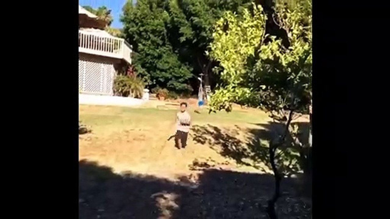 Epic Zipline Fail