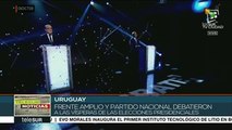 Candidatos presidenciales de Uruguay realizan debate