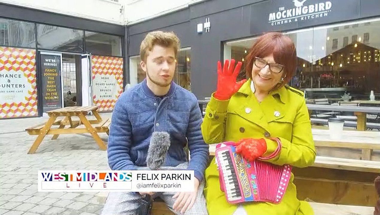 Mrs Barbara Nice in Brum!