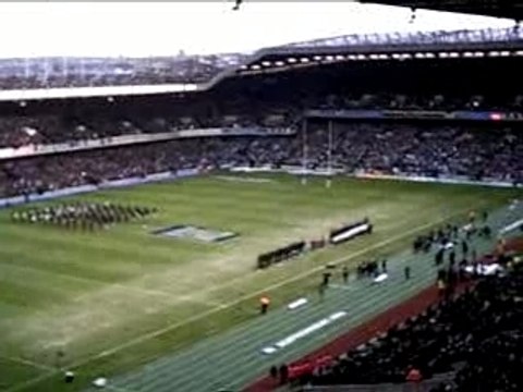 Flower of Scotland Ecosse France 2008