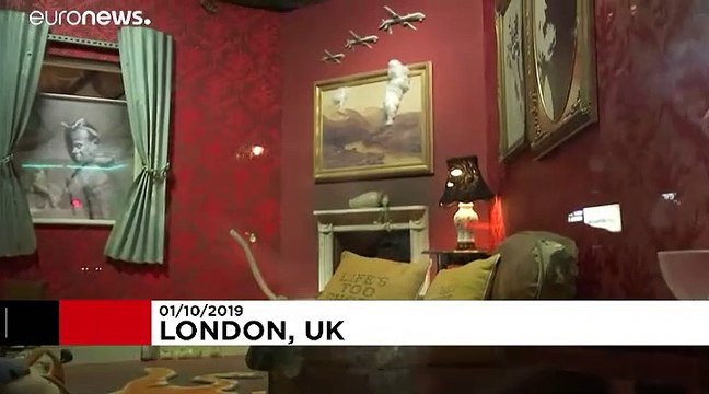 Κατάστημα από τον Banksy με χαλιά φτιαγμένα από πρόσφυγες στην Ελλάδα