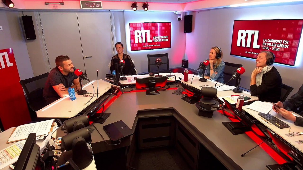 Franky Zapata invité dans "La Curiosité est un vilain défaut" sur RTL