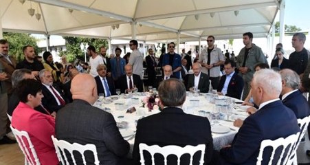 Kılıçdaroğlu, Karamollaoğlu ve İmamoğlu nikahta bir araya geldi