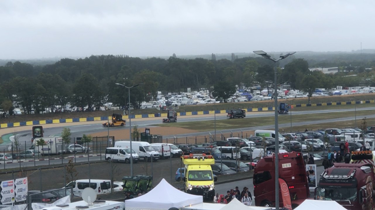24 heures camions: la pluie n’arrête pas les fans