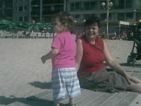 Première fois à la mer, juillet 2005