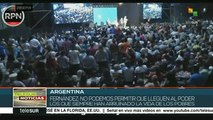 Argentina: Alberto Fernández aboga por la unidad en Salta