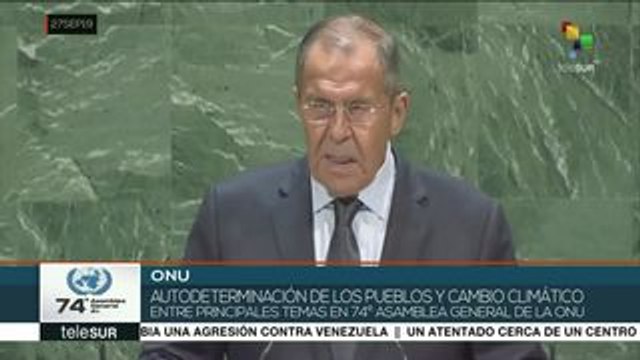 teleSUR Noticias: Siria insta a derrotar al terrorismo en el mundo