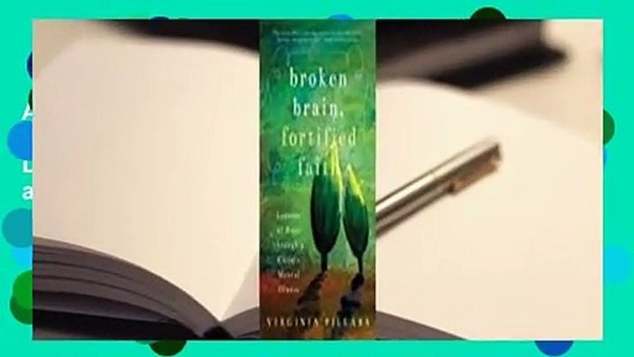 About For Books  Broken Brain, Fortified Faith: Lessons of Hope Through a Child's Mental Illness