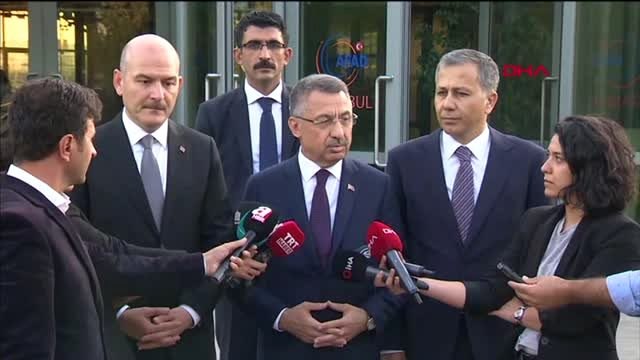 Cumhurbaşkanı yardımcısı fuat oktay, afad'da açıklamalarda bulundu