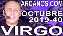 VIRGO OCTUBRE 2019 ARCANOS.COM - Horóscopo 29 de septiembre a 5 de octubre de 2019 - Semana 40