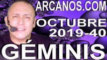 GEMINIS OCTUBRE 2019 ARCANOS.COM - Horóscopo 29 de septiembre a 5 de octubre de 2019 - Semana 40