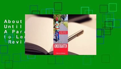 About For Books  Fine Until Kindergarten: A Parent's First Guide to Learning Differences  Review