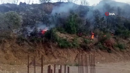 Datça’da üç farklı noktada yangın çıktı