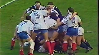 Rugby Union Five Nations 1991 - France v Scotland - Highlights