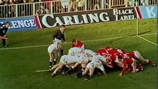 Rugby Union Five Nations 1991 - Wales v England - Highlights