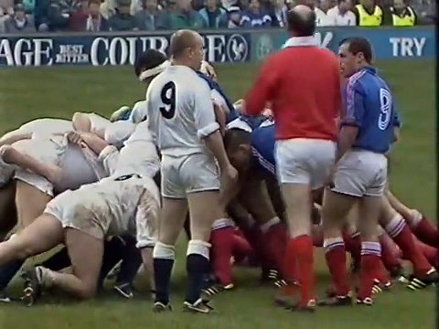 Rugby Union Five Nations 1991 - Scotland v Ireland - Highlights