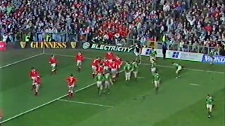 Rugby Union Five Nations 1991 - Wales v Ireland - Highlights