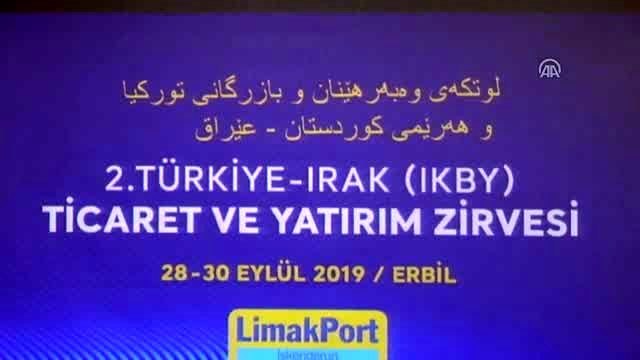 İkinci Türkiye-Irak (IKBY) Ticaret ve Yatırım Zirvesi