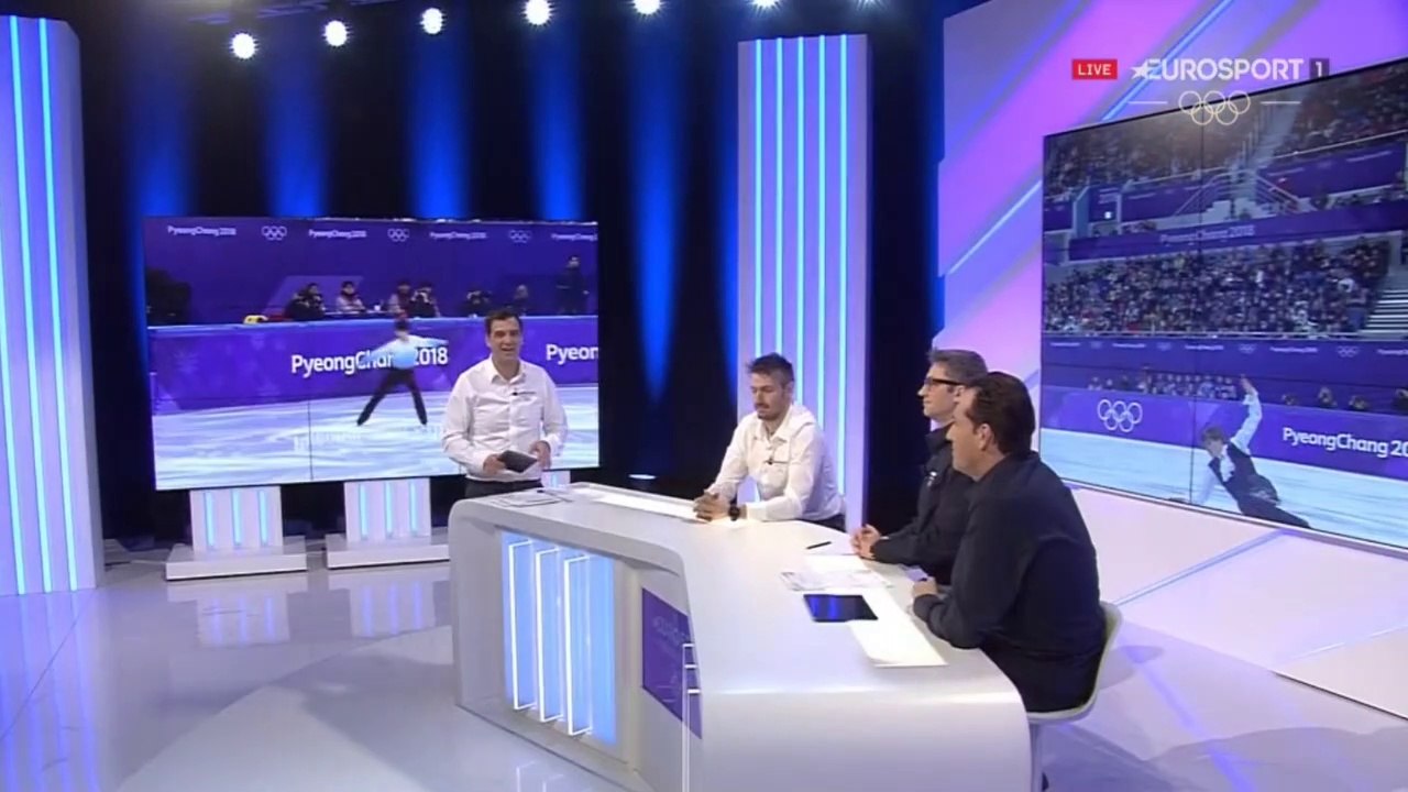 WOG18 - Studio - Ambesi and Dolfini's technical analysis after Men SP (ESP ITA) [ENG SUB]