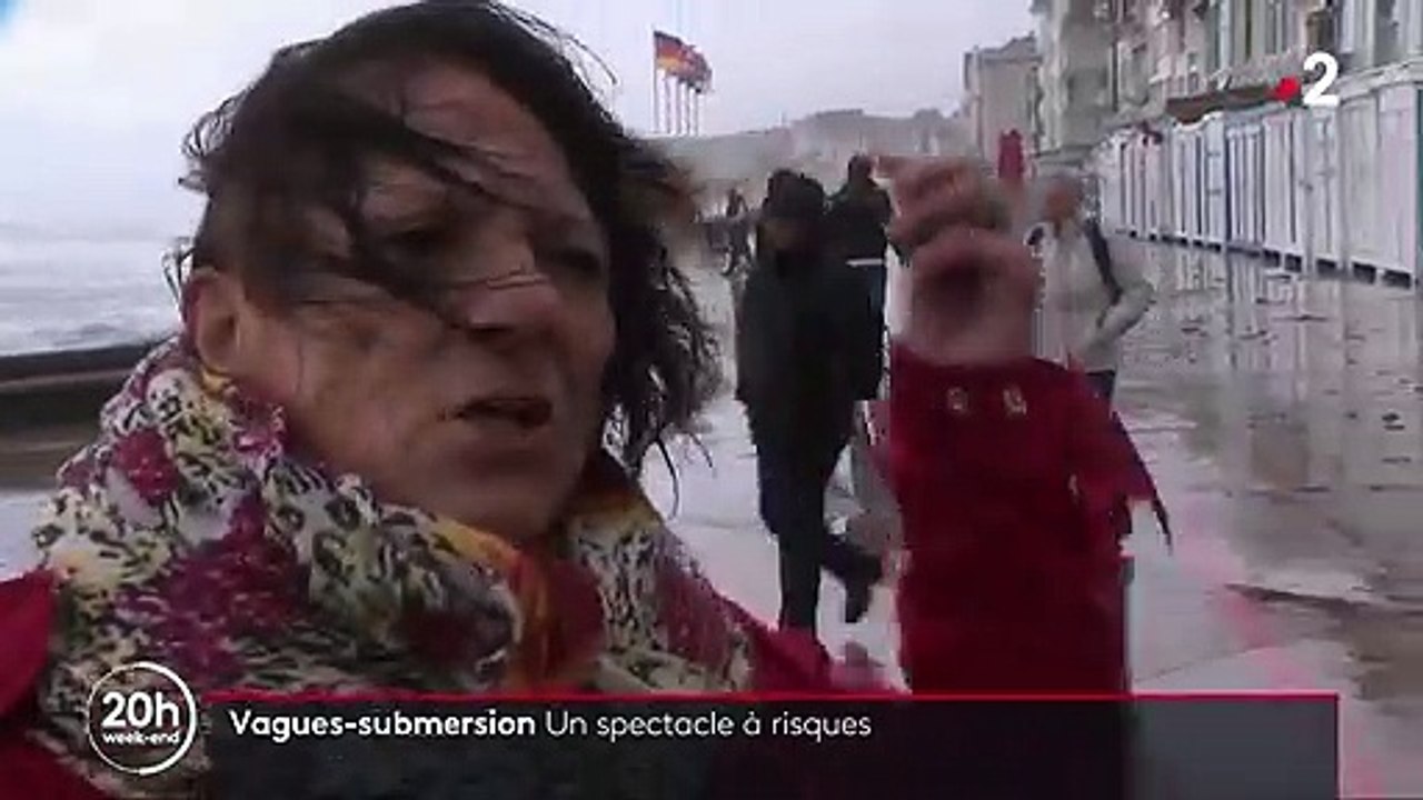 Pas-de-Calais : l'alerte vagues-submersion offre un spectacle à risques aux curieux