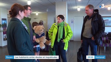 Incendie à Rouen : les habitants entre doutes et inquiétudes