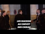 Le couple Macron au domicile de Jacques Chirac pour un dernier hommage