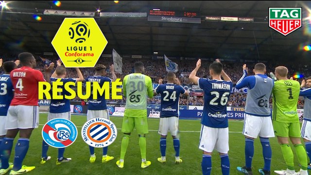 RC Strasbourg Alsace - Montpellier Hérault SC (1-0) - Résumé - (RCSA-MHSC) / 2019-20