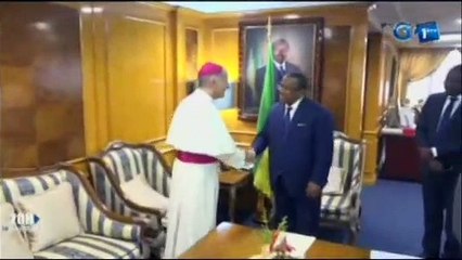 RTG/Le Premier ministre reçoit en audience le représentant du Pape François