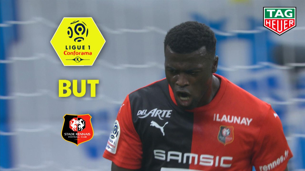 But Mbaye NIANG (19ème) / Olympique de Marseille - Stade Rennais FC - (1-1) - (OM-SRFC) / 2019-20