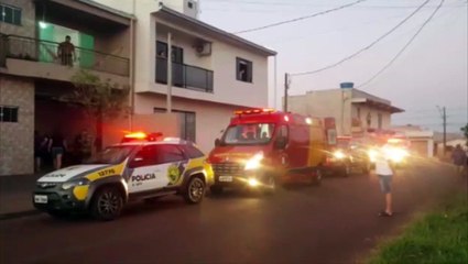 Homem é socorrido após se cortar com faca no Bairro Santa Cruz