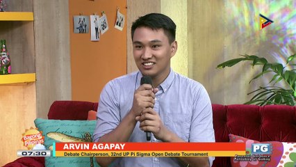 ON THE SPOT: 32nd Annual UP Pi Sigma Fraternity Open Debate Tournament