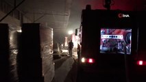 Manisa'da fabrika yangını