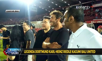 Legenda Dortmund Karl-Heinz Riedle Kagumi Bali United