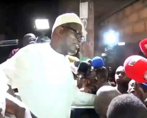 Parcelles Assainies : Les premiers mots de Khalifa Sall