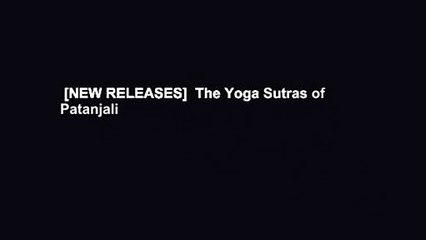 [NEW RELEASES]  The Yoga Sutras of Patanjali